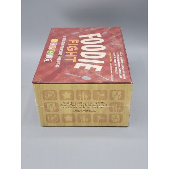 Foodie Fight Trivia Game for Serious Food Lovers Over 1000 Questions New Sealed - Picture 4 of 10